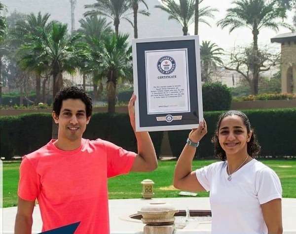 رنيم الوليلي وطارق مؤمن