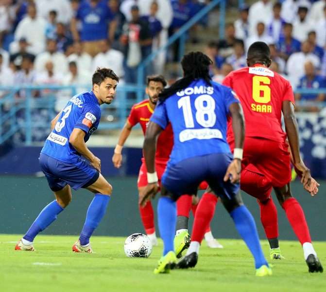 الهلال وضمك - أرشيفية