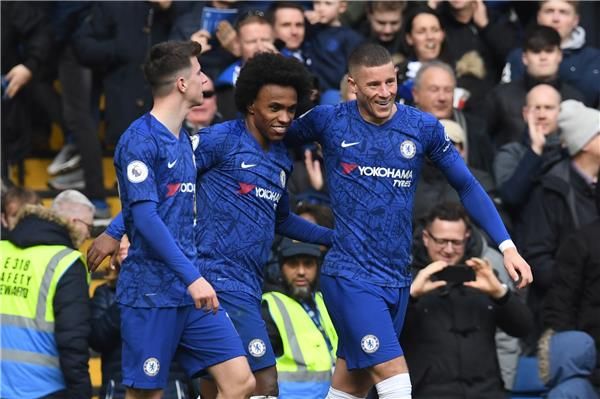 لاعبو تشيلسي