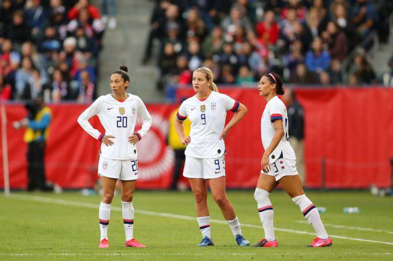 لاعبات منتخب أمريكا للسيدات