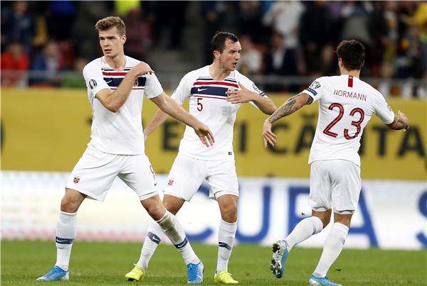 لاعبو منتخب النرويج