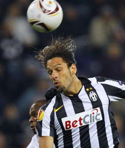 أماوري في مباراة الفريق أمام سالزبورغ في دوري أوروبا