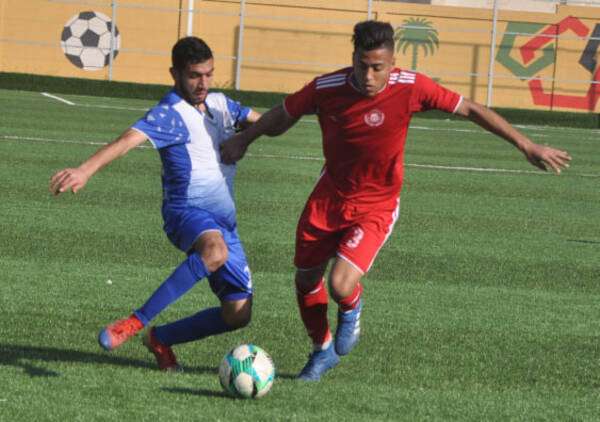 من لقاء شباب رفح والأهلي