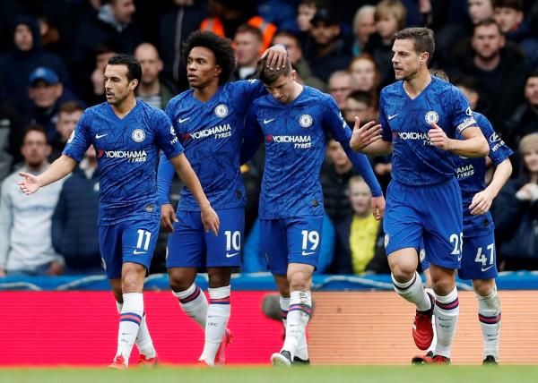 لاعبو تشيلسي