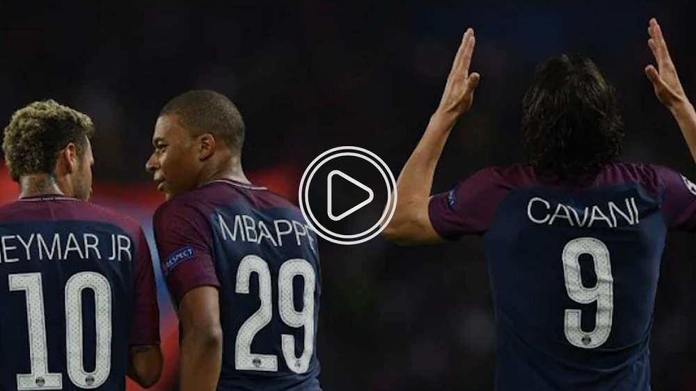 كافاني ونيمار ومبابي