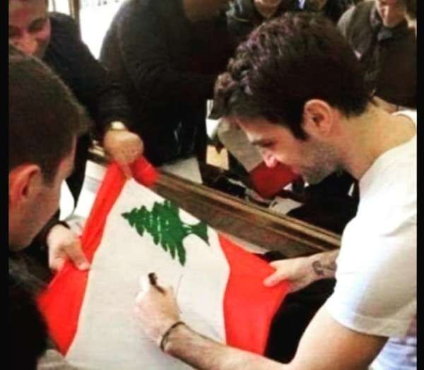 فابريجاس في زيارة سابقة للبنان