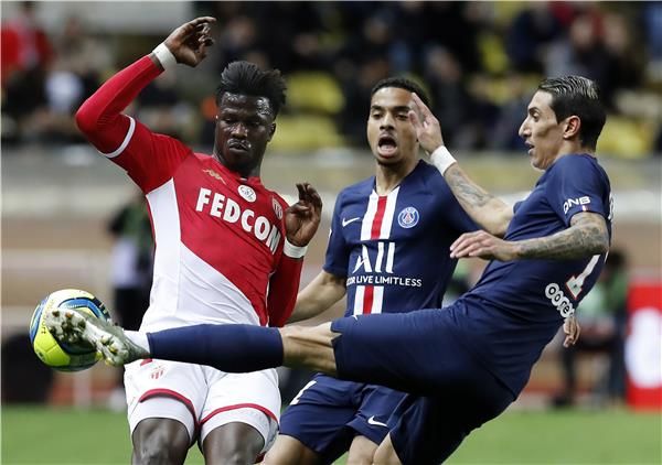 من مباراة باريس وموناكو