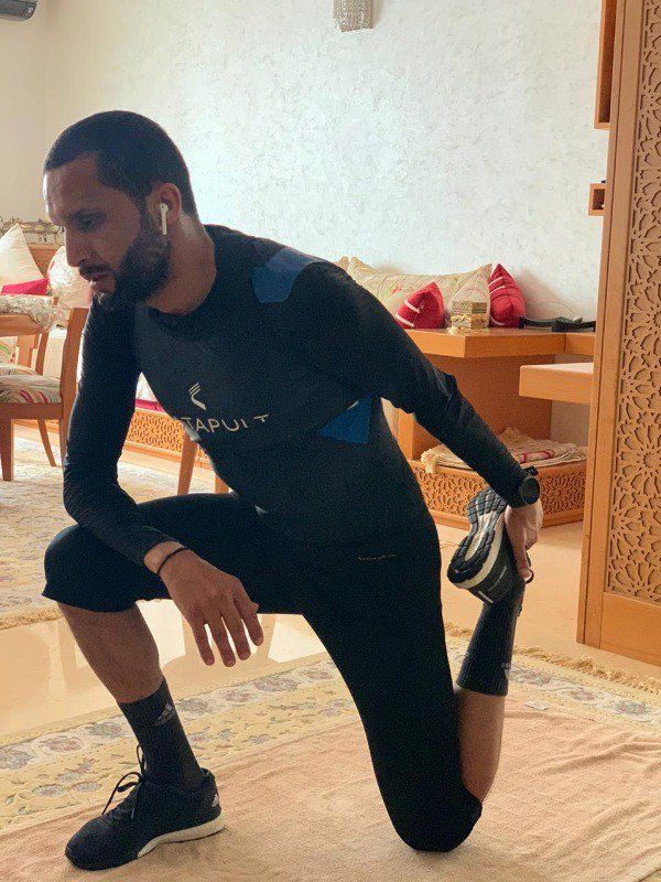 جيد خلال تدريباته