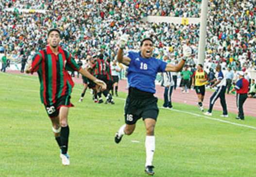 فرحة لاعبي الجيش