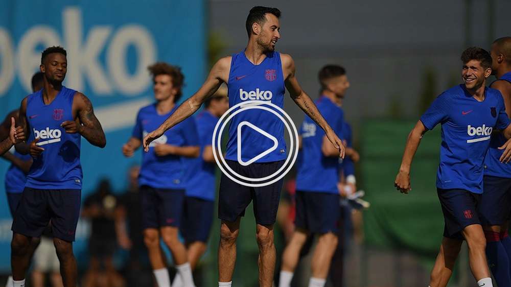 لاعبو برشلونة