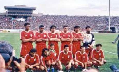منتخب المغرب في ذلك الوقت