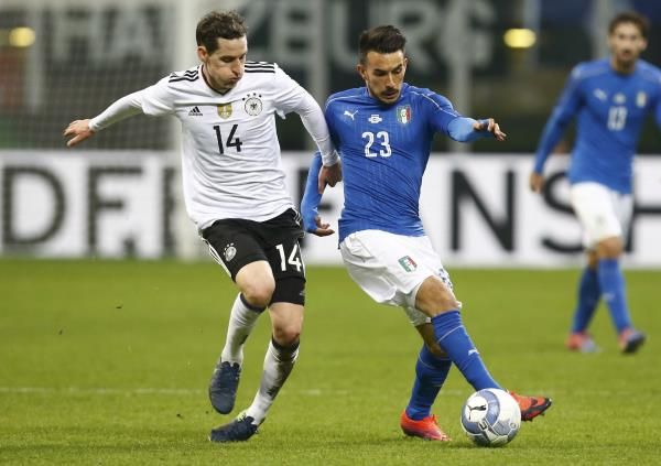 من مباراة سابقة بين ألمانيا وإيطاليا