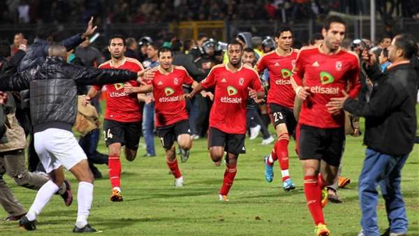 لقطة من المباراة