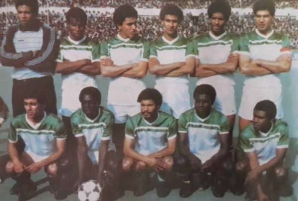 المنتخب الليبي في ذلك الوقت