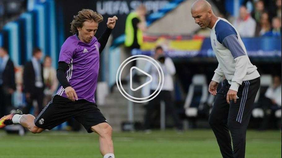 زيدان ومودريتش