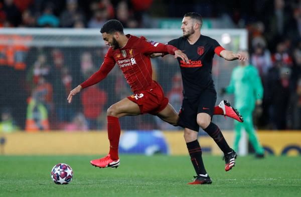 من لقاء ليفربول وأتليتكو مدريد