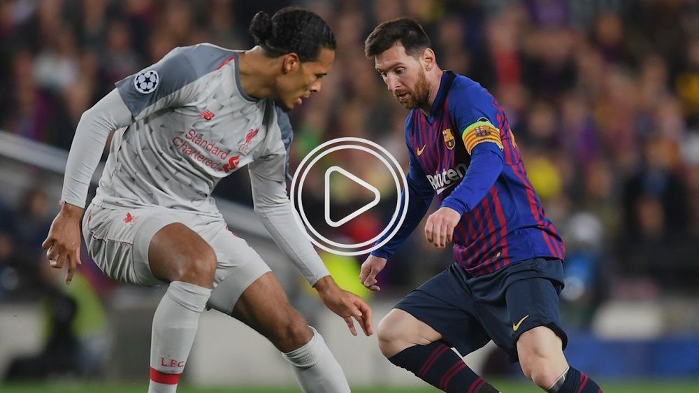 ميسي وفان دايك