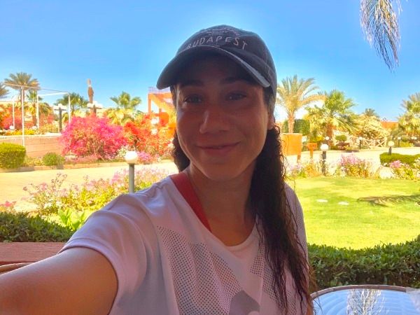 فريدة عثمان بالحجر الصحي في مرسى علم