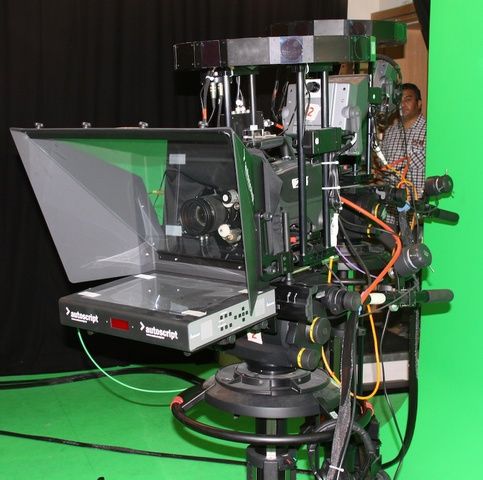 معدات الأستوديو الخاص بكأس اسيا للقناة الرياضية