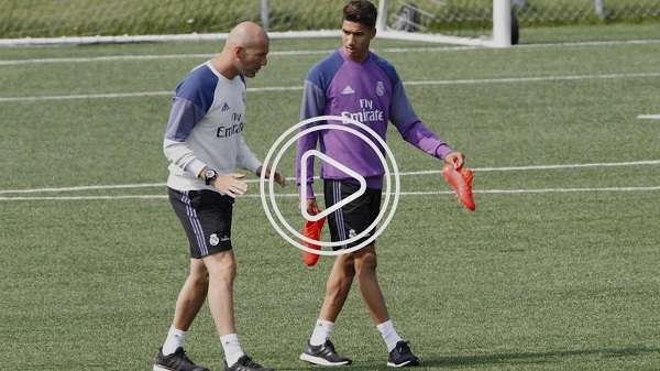 زيدان وحكيمي