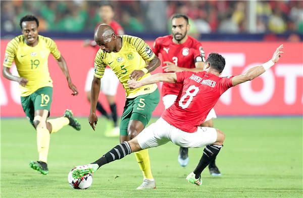 من مباراة سابقة لمنتخب مصر