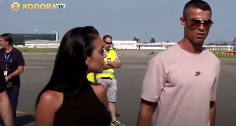 كريستيانو رونالدو وصديقته