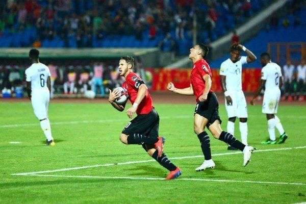 لقطة من المباراة