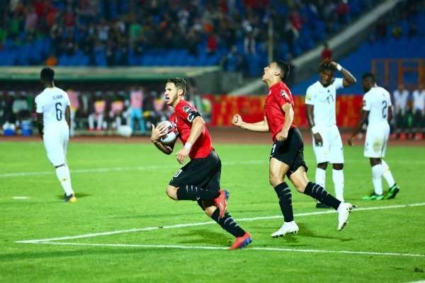 لقطة من المباراة