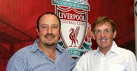 كيني دالجليش مع رافاييل بينيتيز