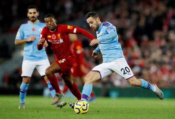 من مباراة سابقة بين ليفربول ومانشستر سيتي