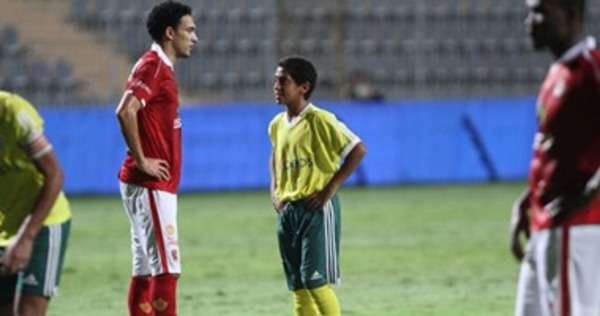 من مباراة الأهلي والجونة