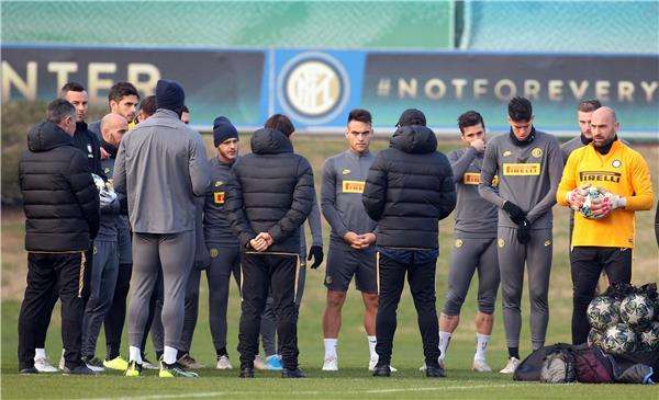تدريبات إنتر ميلان - أرشيفية