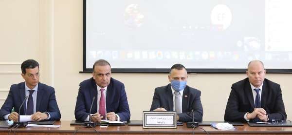 وديع الجريء يتحدث خلال اللقاء