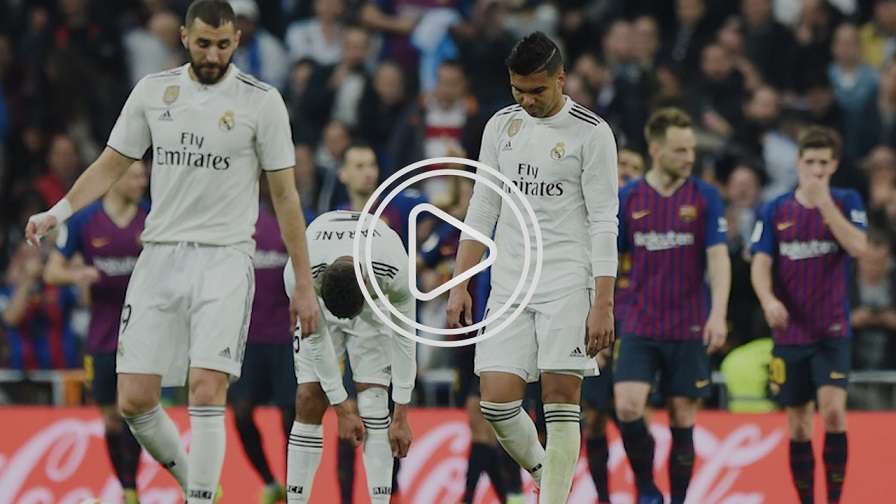 لاعبو ريال مدريد وبرشلونة