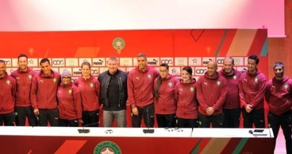 الطاقم الفني لمنتخب المغرب