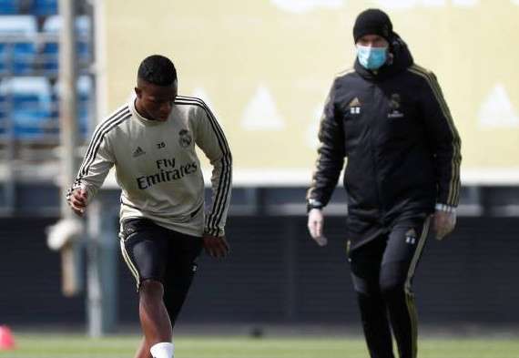 من مران ريال مدريد