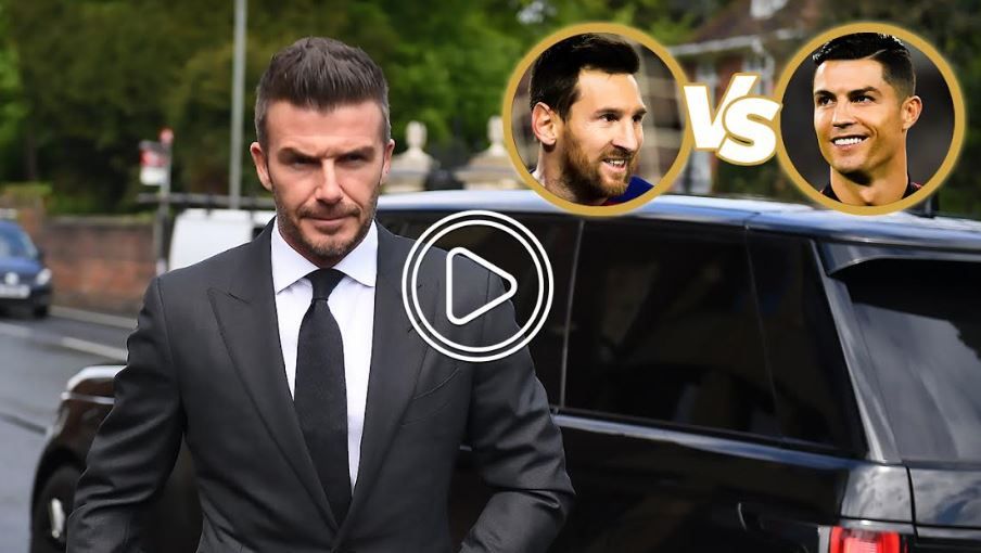 ميسي وكريستيانو وديفيد بيكهام