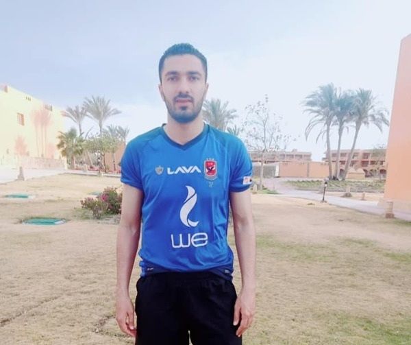 مصطفى الفرماوي في مقر الحجر الصحي