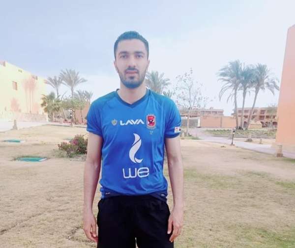 مصطفى الفرماوي في مقر الحجر الصحي