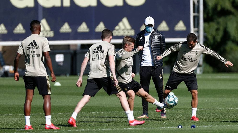 هازارد من مران ريال مدريد