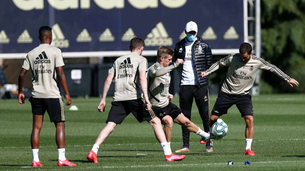 هازارد من مران ريال مدريد