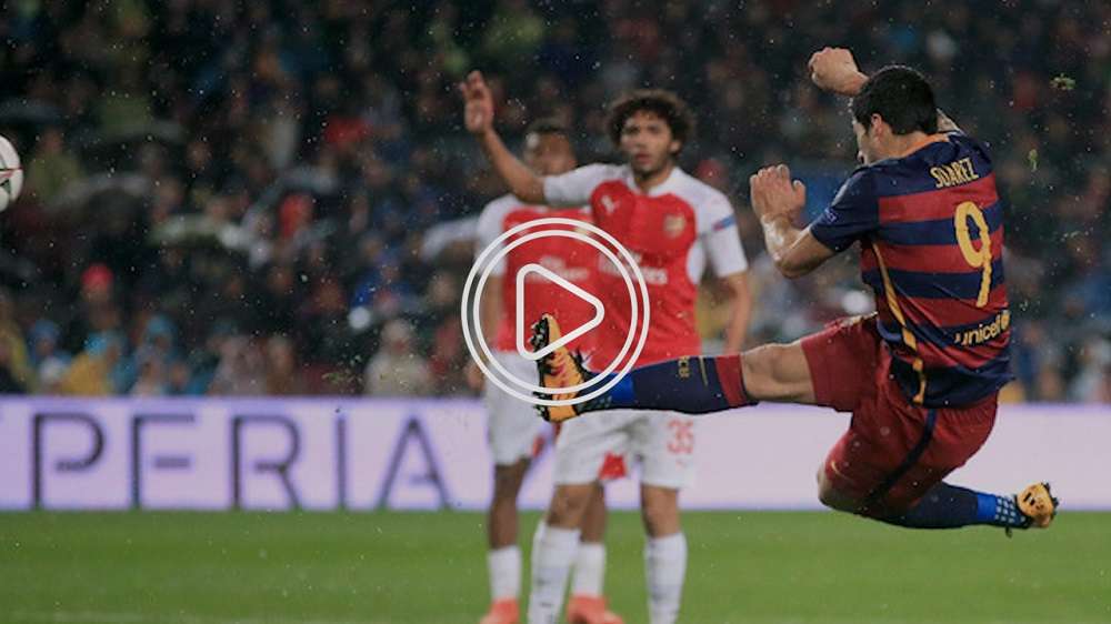 هدف سواريز في آرسنال