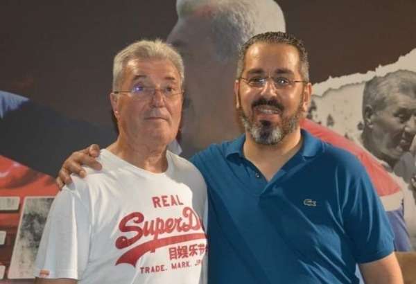 قيس عاشور صحبة روجيه لومير 