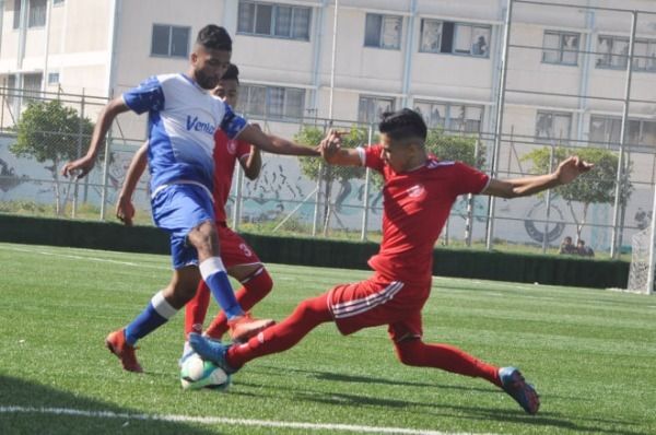 من لقاء شباب رفح والأهلي في الكاس