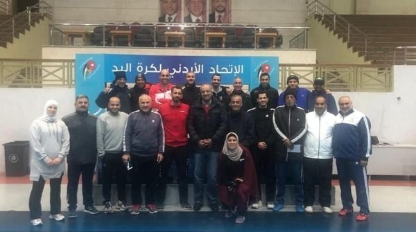 مدربو كرة اليد الأردنية