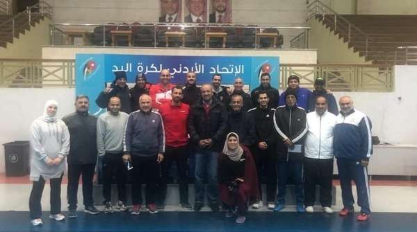 مدربو كرة اليد الأردنية
