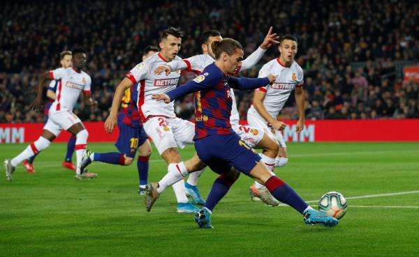 من مباراة سابقة بين برشلونة و ريال مايوركا