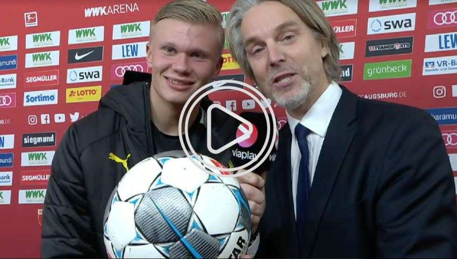 هالاند (يسار)