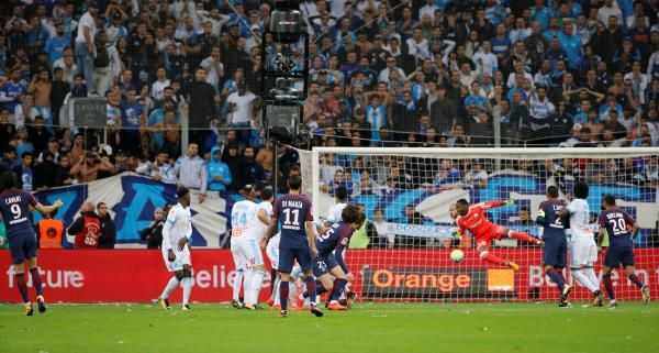 هدف كافاني في كلاسيكو فرنسا