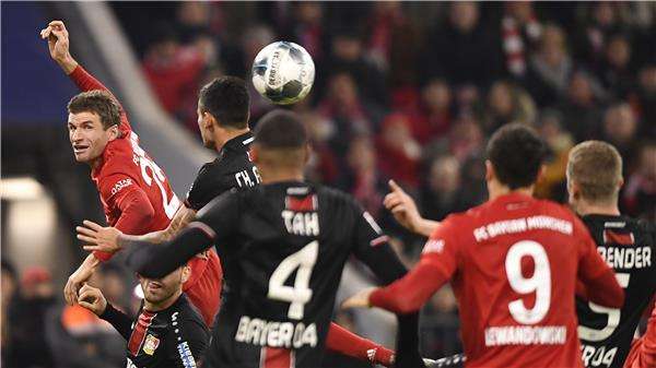 من مواجهة بايرن ميونخ وباير ليفركوزن الماضية